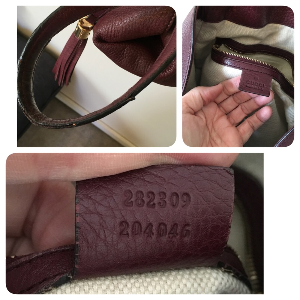 NO OFFERS! Gucci Soho in Bordeaux listing 1/2 - Picture 3 of 8